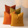 Soft Velvet Double-Sided Design Sofa Cushion Cover, Office Backrest Cushion Cover, Bedside Cushion Cover, Durable — lifestyle photo