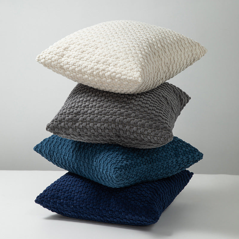 Soft Velvet Double-Sided Design Sofa Cushion Cover, Office Backrest Cushion Cover, Bedside Cushion Cover, Durable — packaging