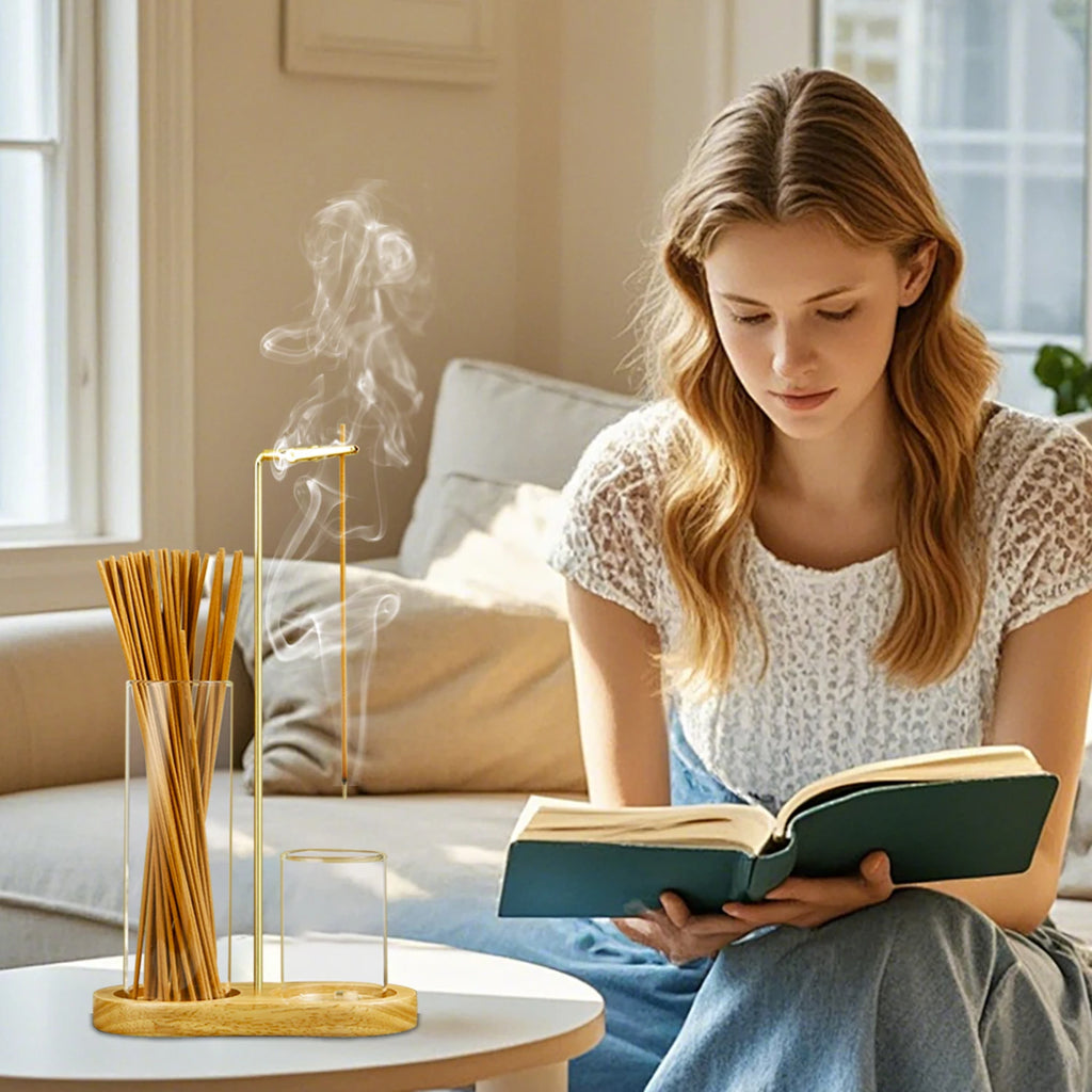 Golden Hour Dual Incense Holder