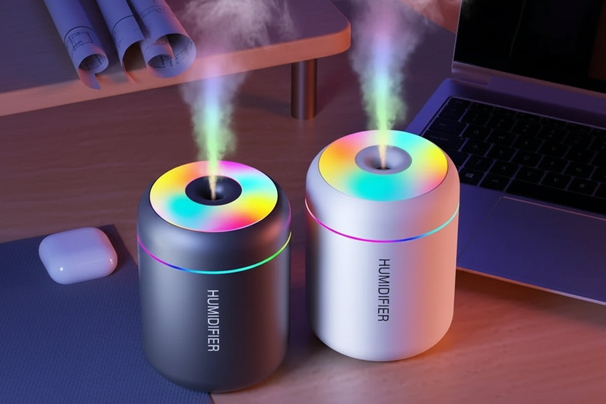 180ml Mini USB Aroma Diffuser & Humidifier for Car and Home — product photo