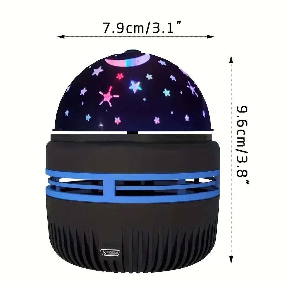 LED Galaxy Projector Night Light with Remote Control — color and size options