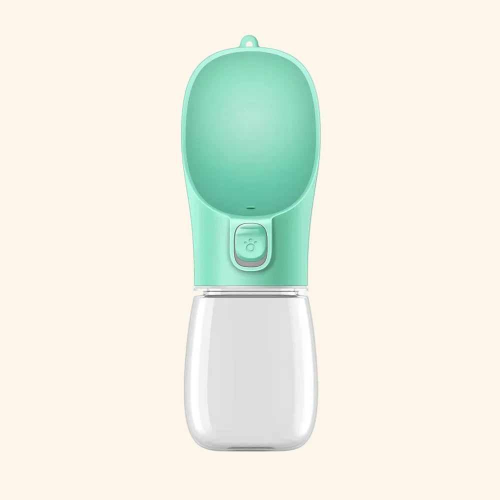 Portable Dog Water Bottle — Leakproof Travel Water Dispenser for Dogs & Cats — full product view