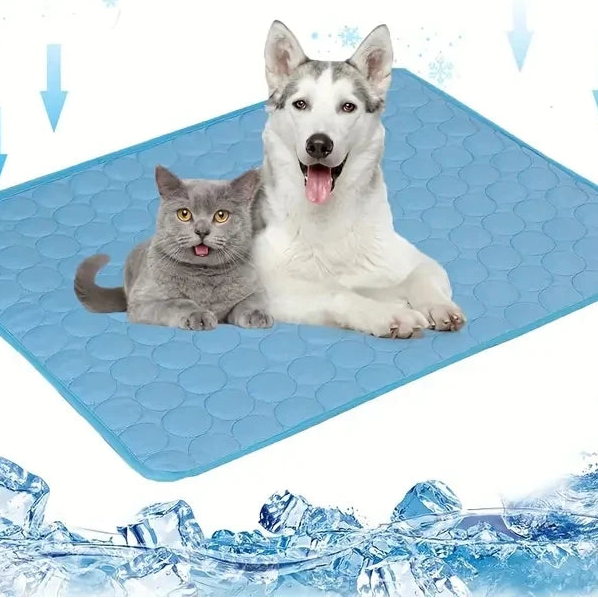 Self-Cooling Dog Mat — Pressure-Activated Pet Cooling Pad for Dogs & Cats — product photo