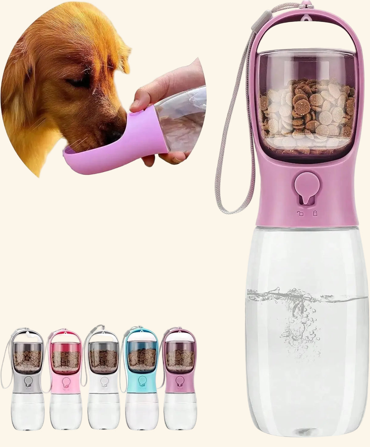 On-the-Go Pet Water Bottle
