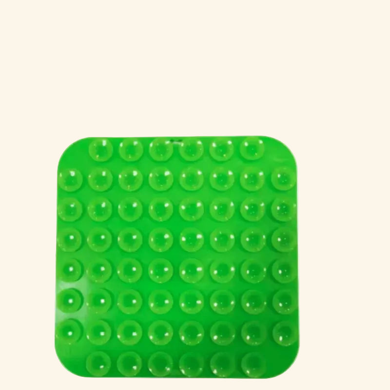 Slow Feeder Lick Mat for Dogs — Silicone Suction Bath Distraction Pad — color and size options