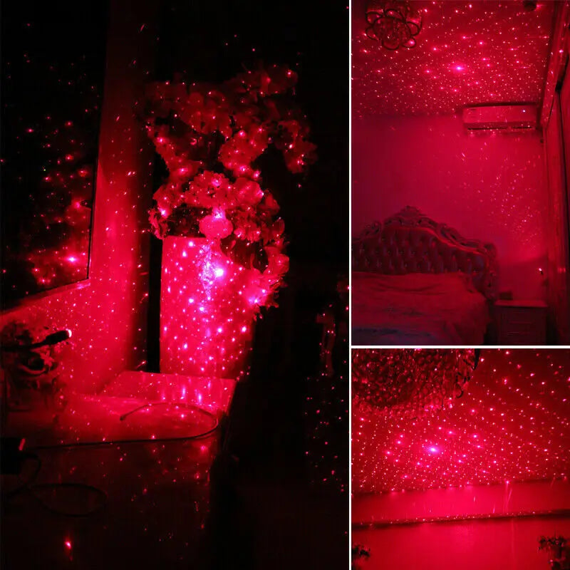 Mini LED Star Projector for Car Roof & Room Ceiling — detail close-up