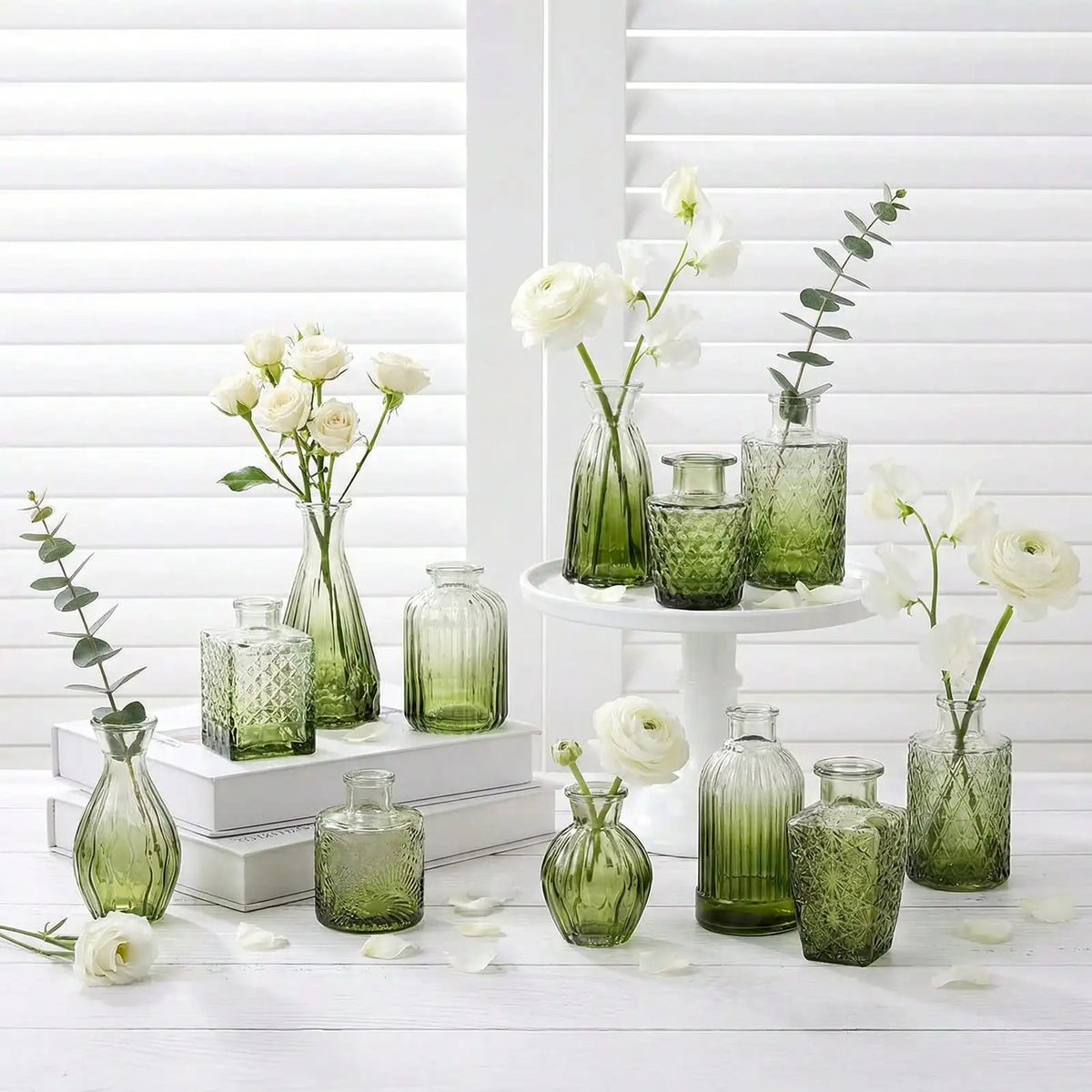 Golden Hour Gradient Vase Set