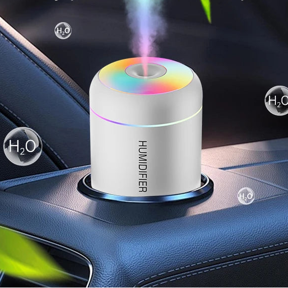 180ml Mini USB Aroma Diffuser & Humidifier for Car and Home shown in use