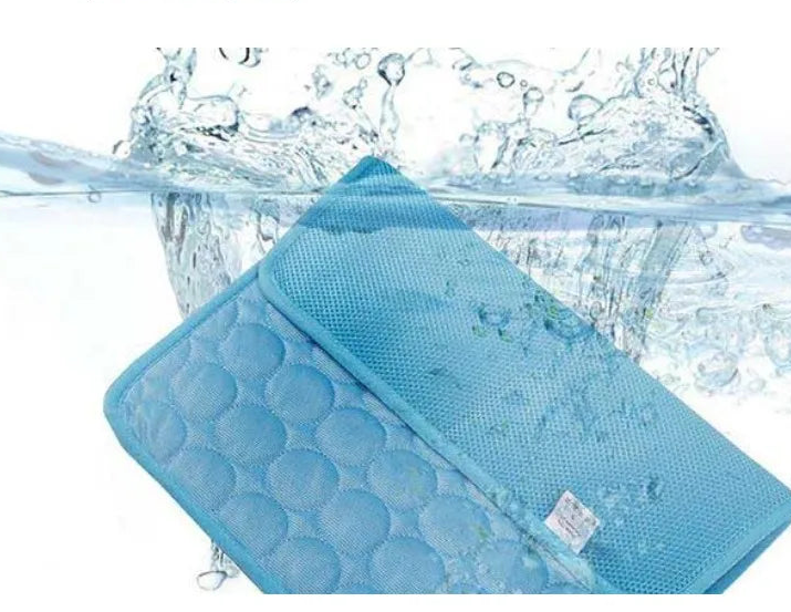 Self-Cooling Dog Mat — Pressure-Activated Pet Cooling Pad for Dogs & Cats — color and size options