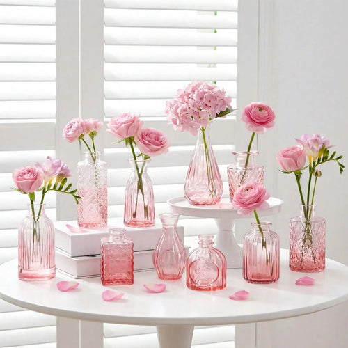 Golden Hour Gradient Vase Set