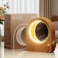 Sunrise Alarm Clock with Moon Lamp — Stepless Dimmable Wake-Up Light with 10 Nature Sounds — additional angle