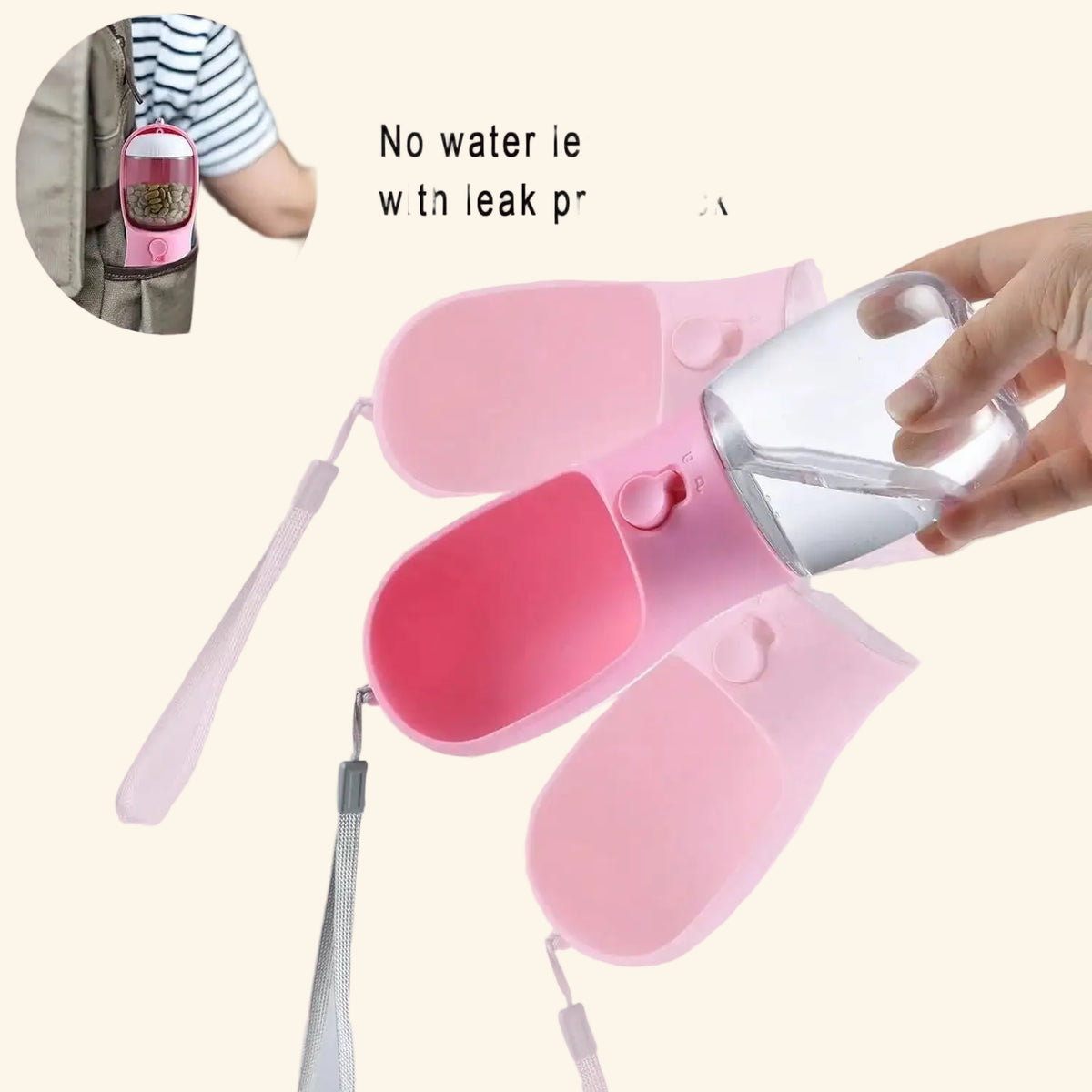 On-the-Go Pet Water Bottle