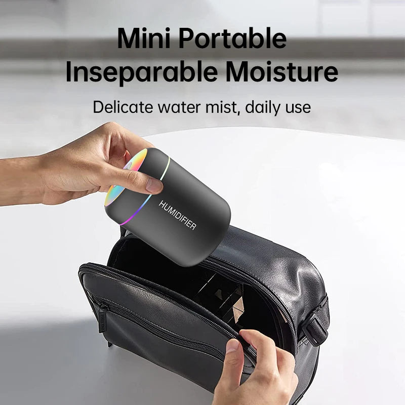 180ml Mini USB Aroma Diffuser & Humidifier for Car and Home — product photo