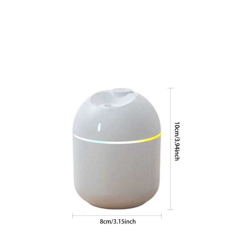 270ml USB Aroma Humidifier with LED Night Light & Auto Shut-Off — additional angle