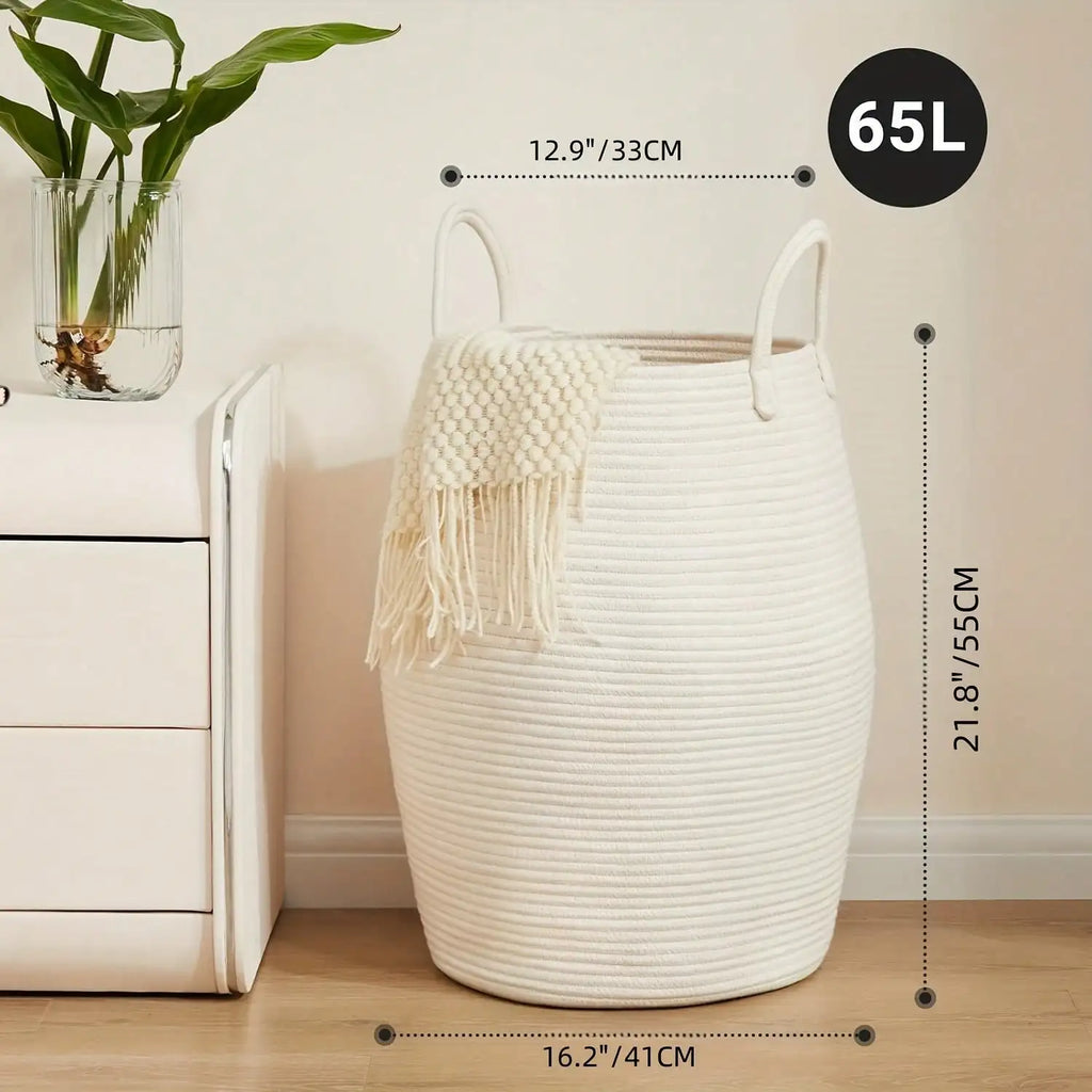 Golden Hour Woven Storage Basket