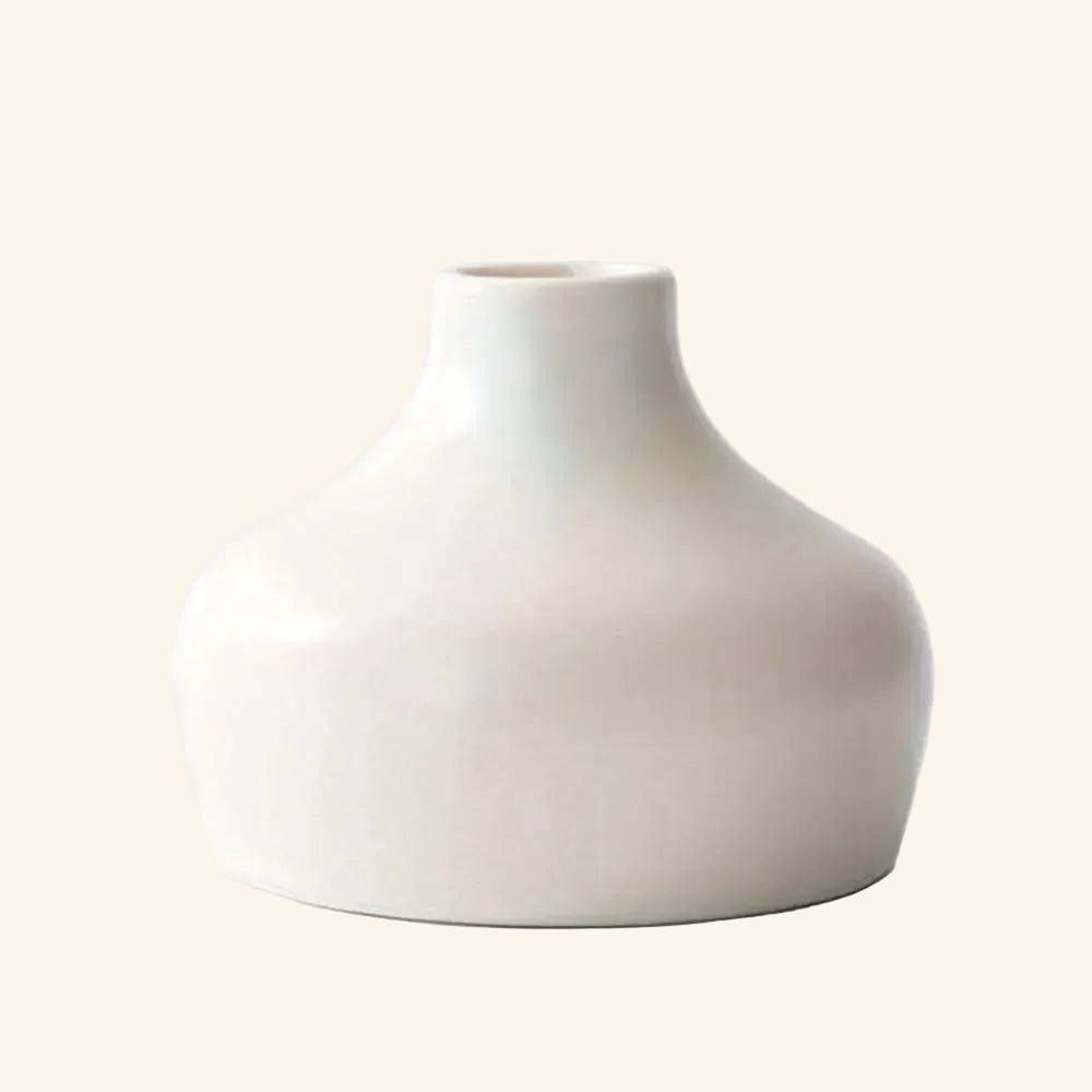Ceramic Palo Santo & Sage Burner with Chimney — Incense Holder for Meditation & Aromatherapy — detail close-up