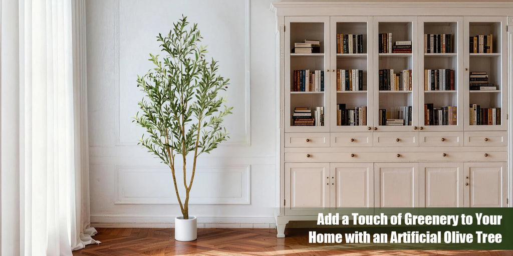 Golden Hour Faux Olive Tree