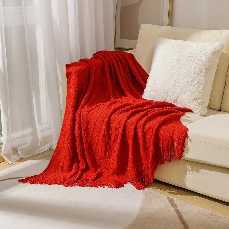 Cozy Woven Throw