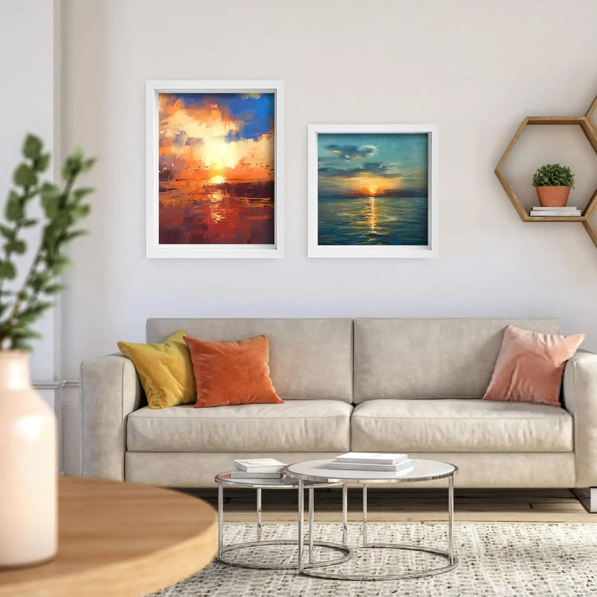 Golden Hour Shadow Box Frame