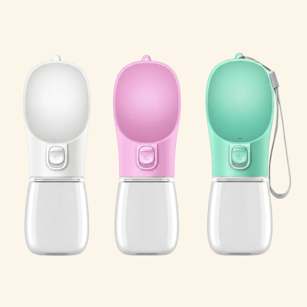 Portable Dog Water Bottle — Leakproof Travel Water Dispenser for Dogs & Cats — product photo